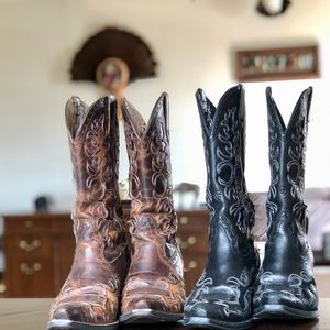 X2 Ariat Cowboy Boots